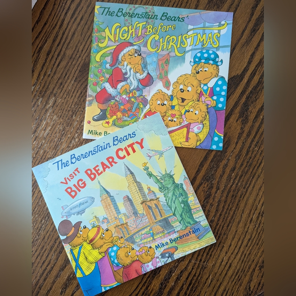 Set of 2 Berenstain Bears Kids books